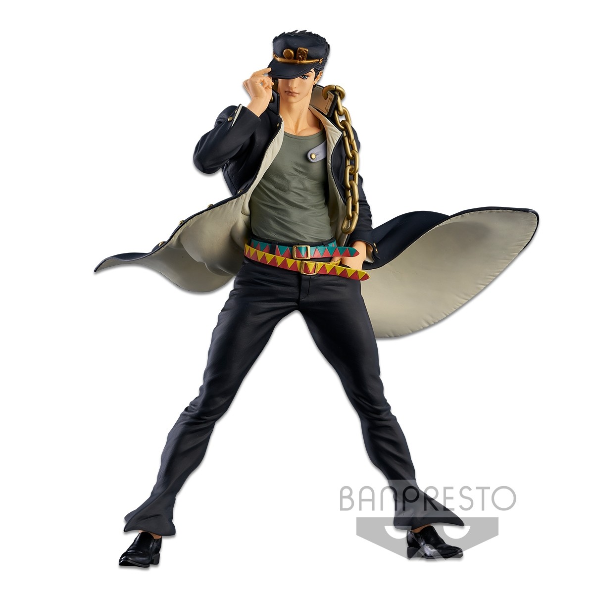 JoJo's Bizarre Adventure Figure Stardust Crusaders Super Masters Stars Piece Jotaro Kujo Original