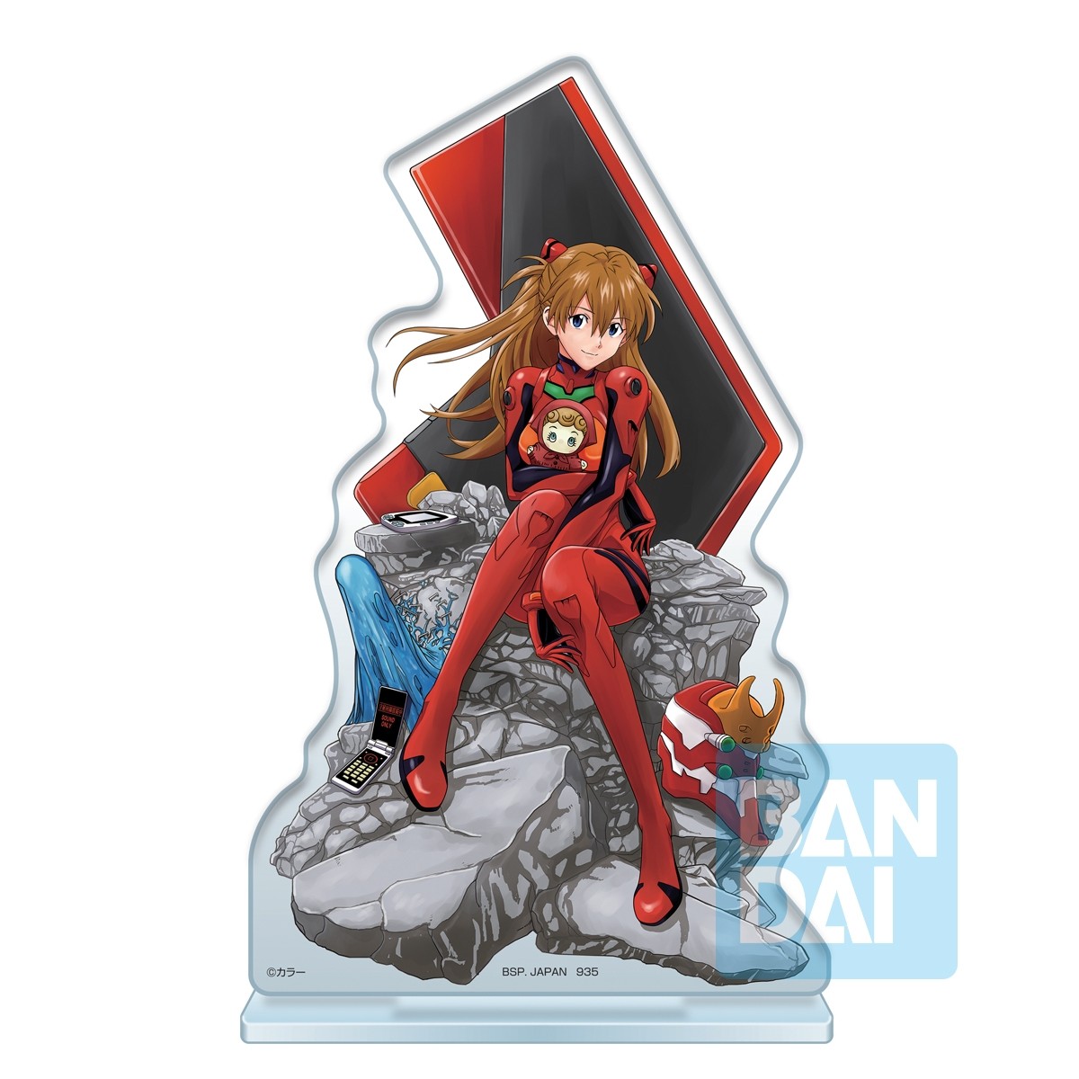 Neon Genesis Evangelion Ichiban Kuji Figure Ichibansho Acrylic Stand Operation Started! Asuka Shikinami Langley