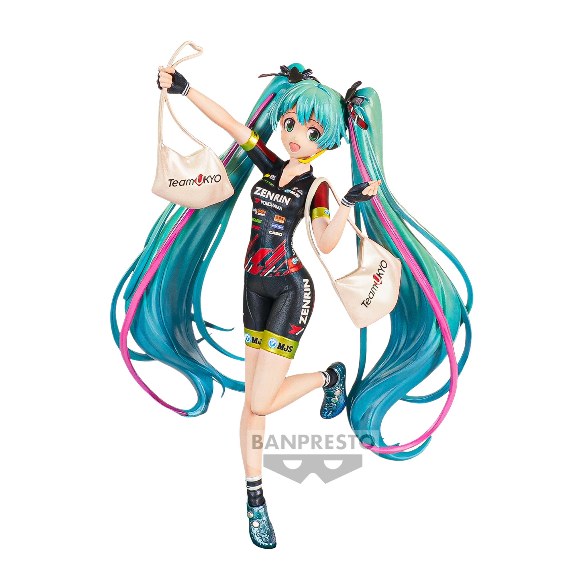 Hatsune Miku Figure Racing Ver. Banpresto Chronicle Espresto est-Print & Hair Racing Miku 2019 Team UKYO Cheering ver.