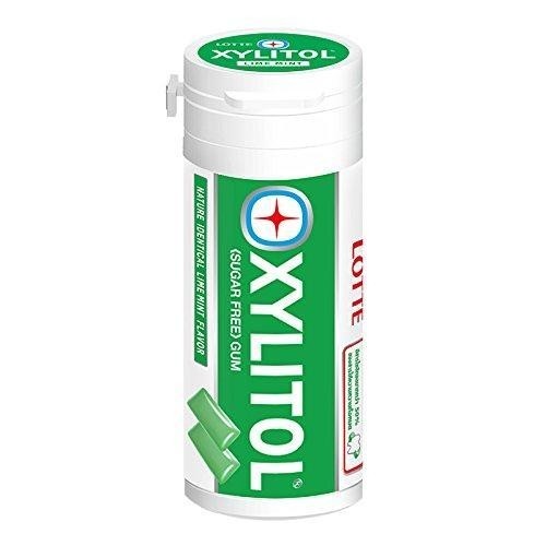LOTTE Xylitol Lime Mint Flavour Sugar Free Gum 29g