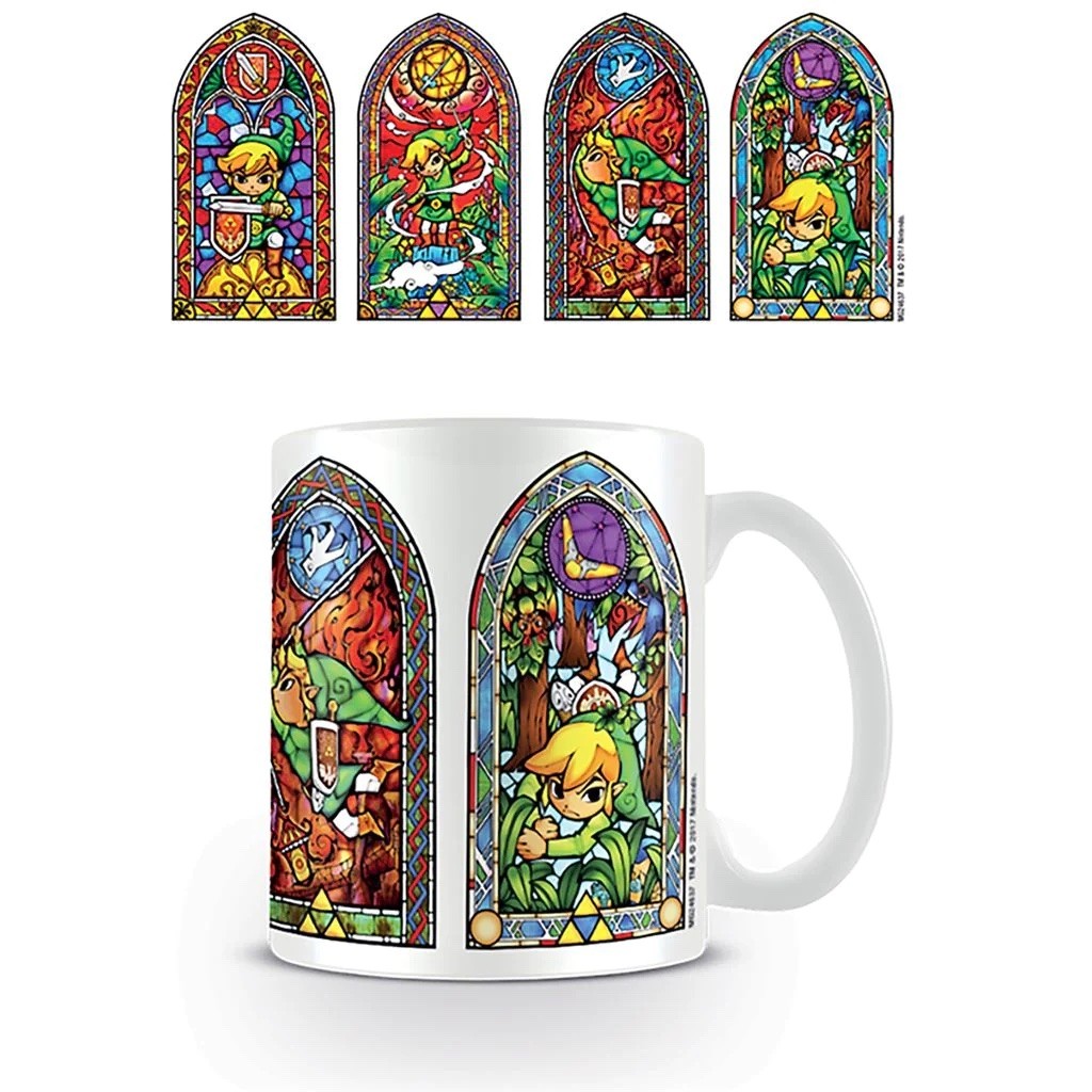 The Legend of Zelda - Mug 315 ml / 11 oz - Stained Glass