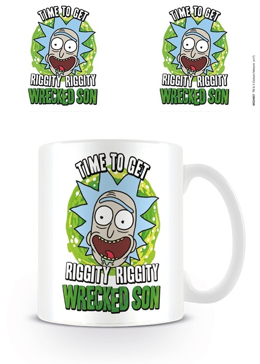 Rick and Morty - Mug 300 ml / 10 oz - Wrecked Son