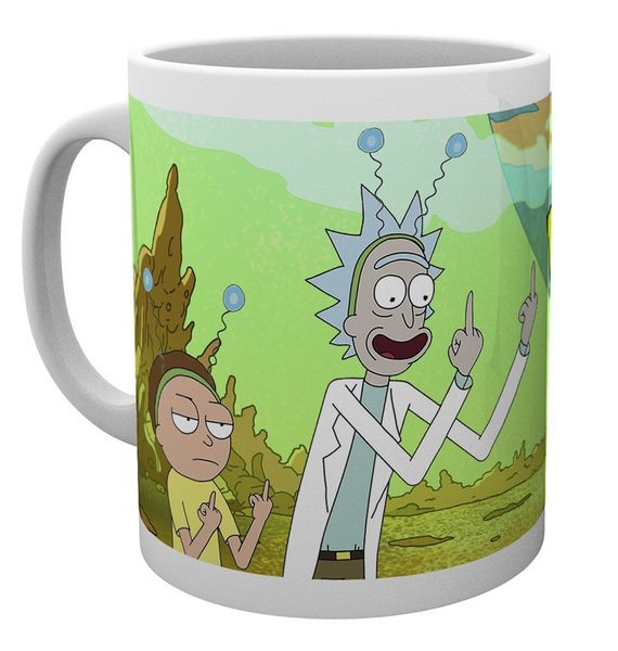Rick and Morty - Mug 300 ml / 10 oz - Peace