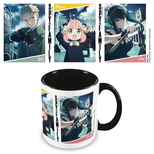 Spy x Family - Black Coloured Inner Mug 315 ml / 11 oz - Spy x Family