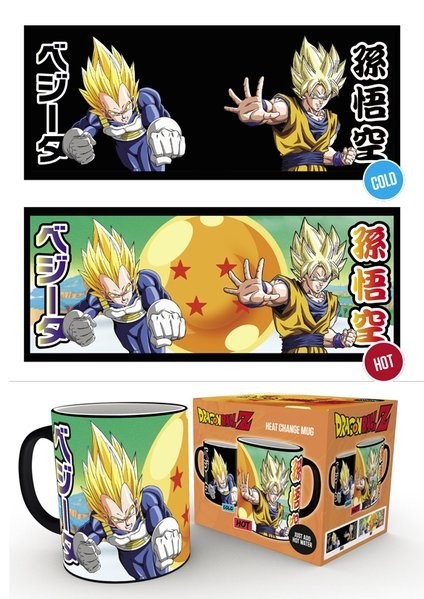 Dragon Ball Z - Mug 300 ml / 10 oz - Heat Mugs Saiyans