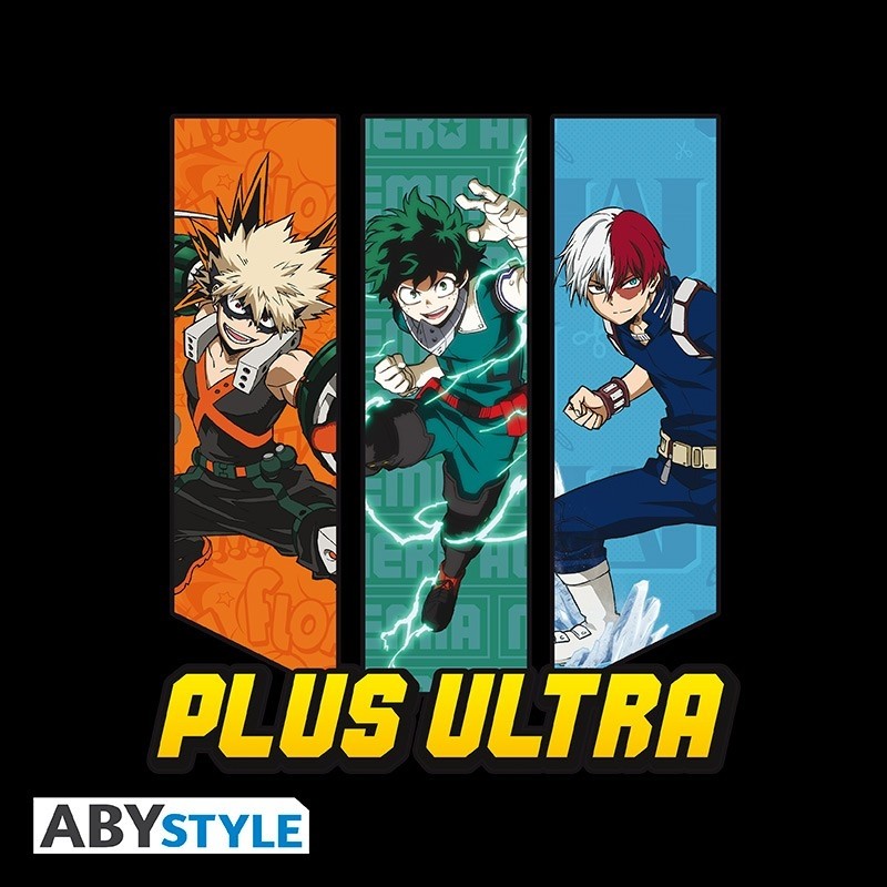 T-SHIRT MY HERO ACADEMIA - "Coloured Heroes" Medium