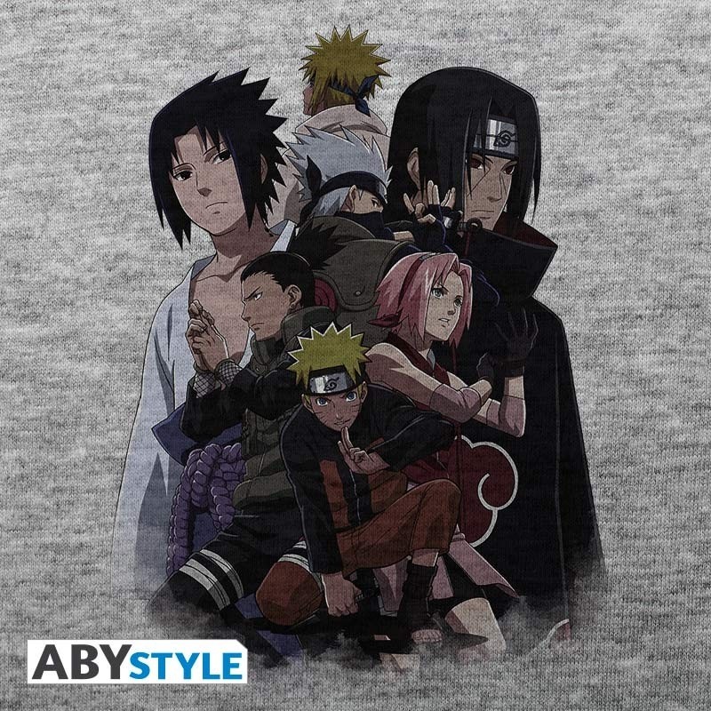 T-SHIRT Naruto Shippuden "Group" Small