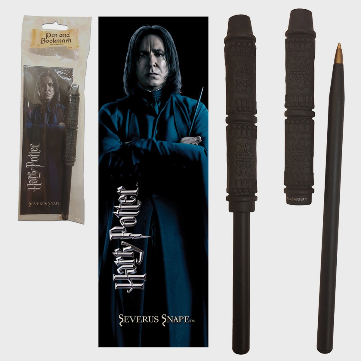 Harry Potter Snape Wand Pen and Bookmark