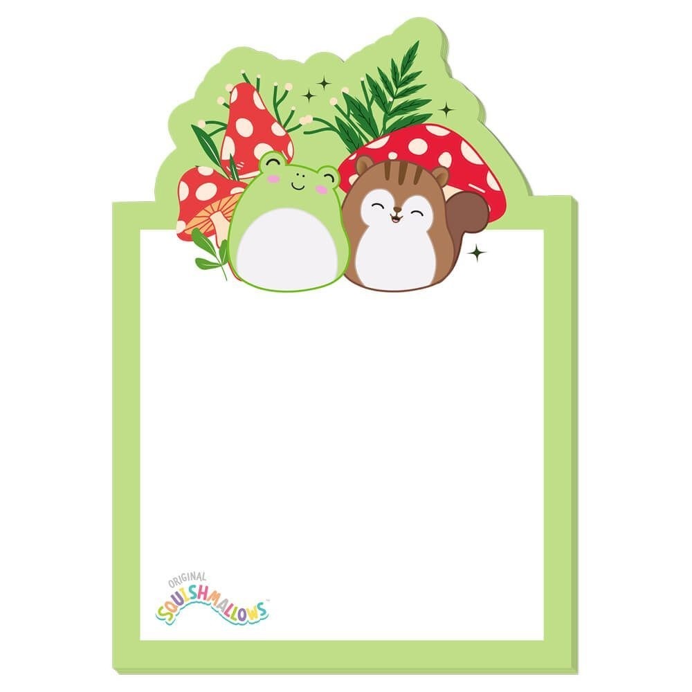 Squishmallows Cottage Cute Die Cut Memo Pad