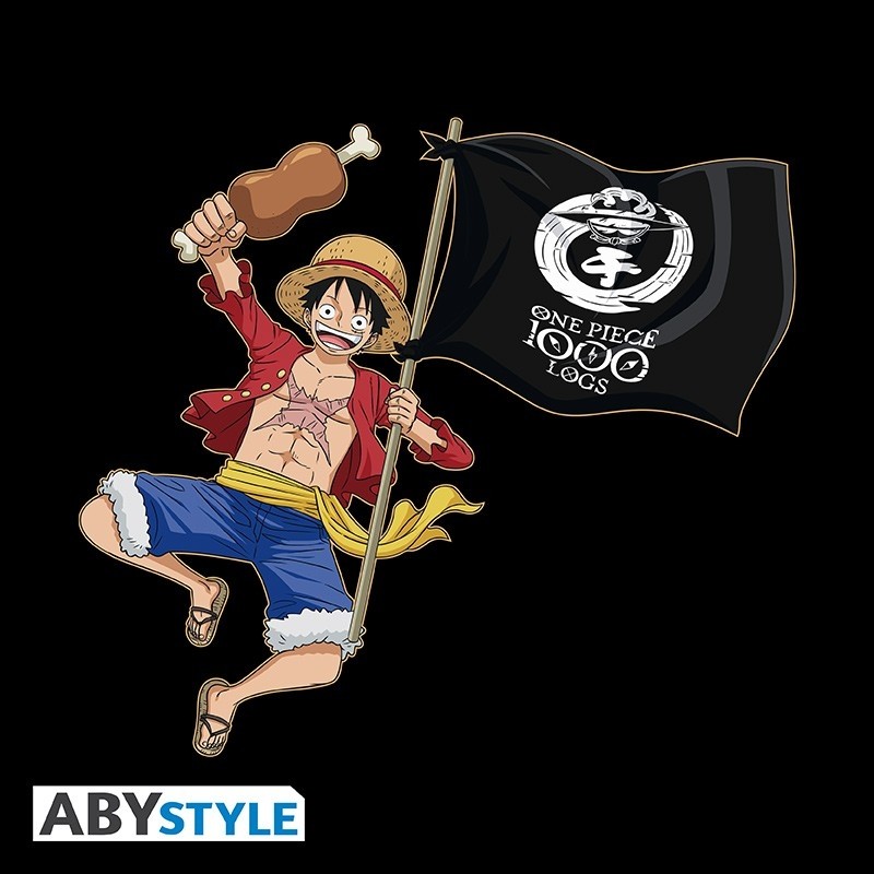 T-SHIRT ONE PIECE - "Luffy 1000 Logs" Medium