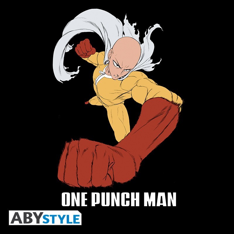 T-SHIRT One-Punch Man "Saitama Punch" Large