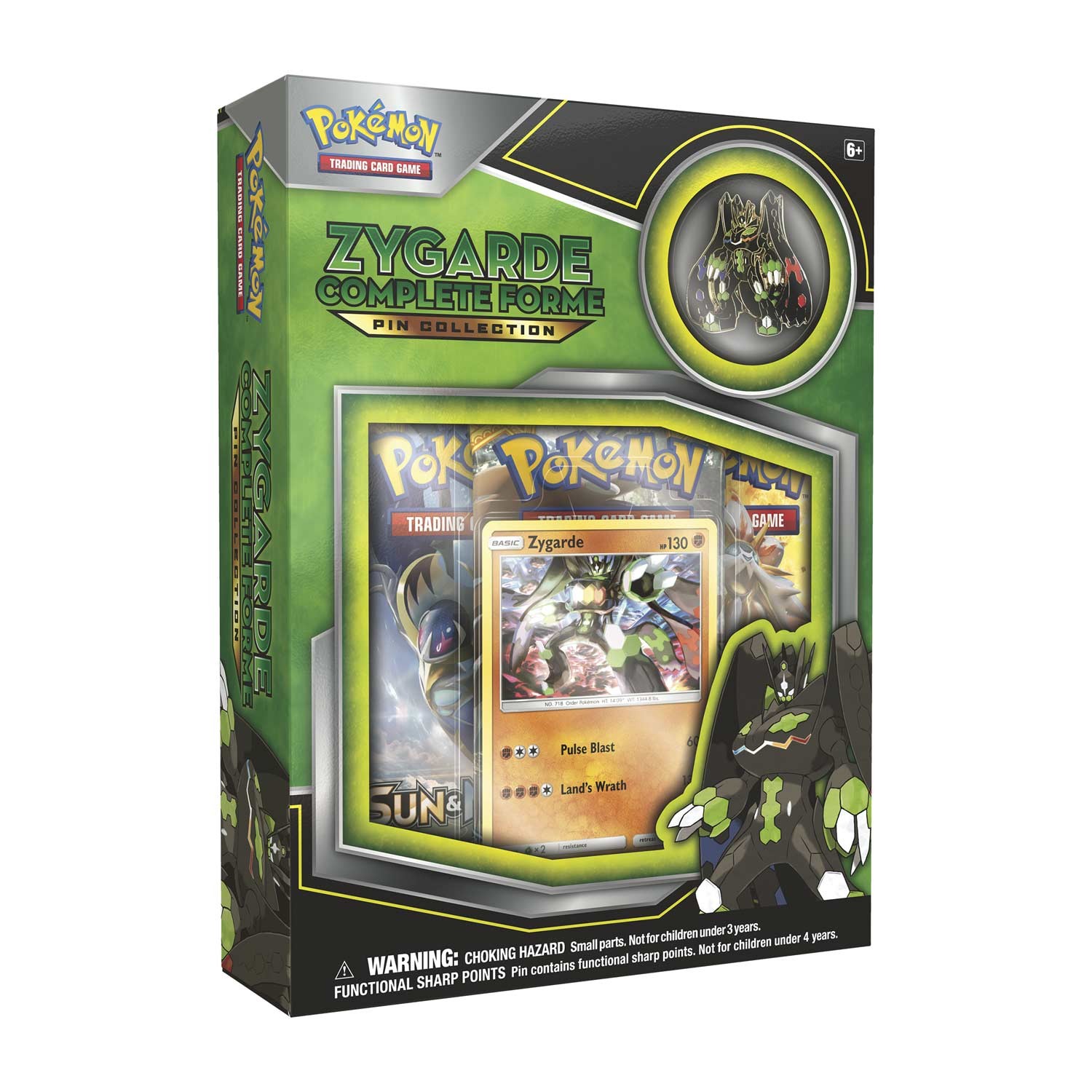 Pokémon TCG: Zygarde Complete Form Pin Collection