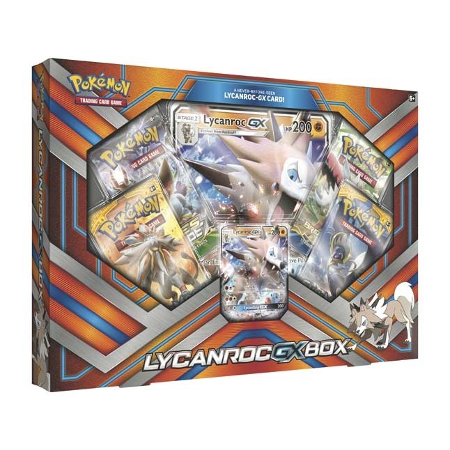 Pokemon TCG: Lycanroc-GX Box