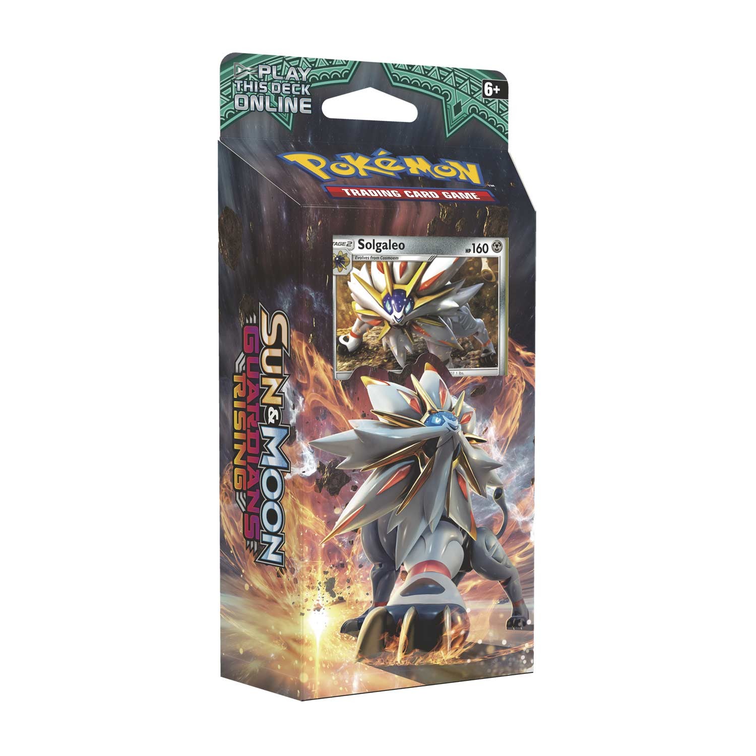 Pokemon TCG Sun & Moon #2 Guardians Rising Steel Sun Theme Deck Solgaleo