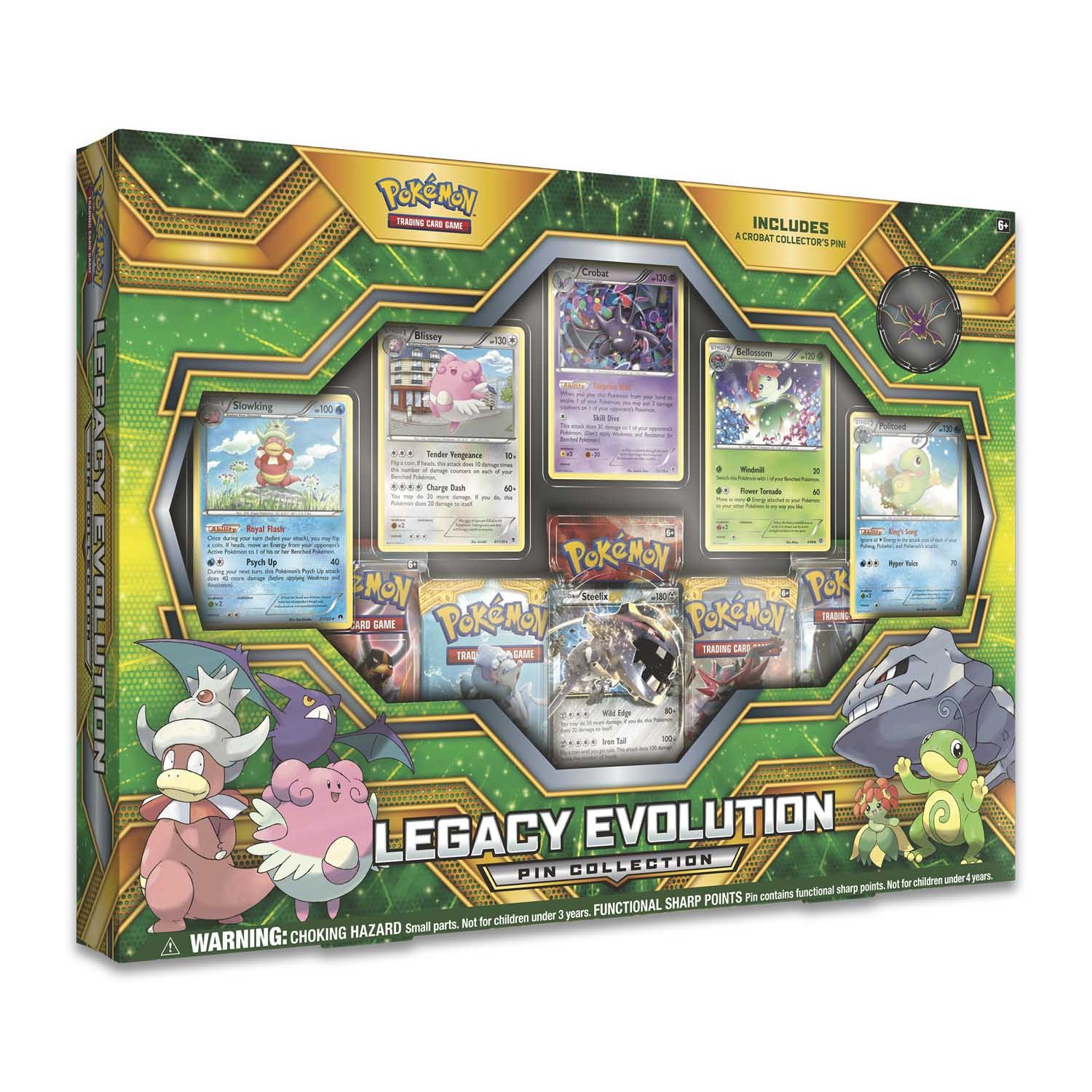 Pokemon TCG: Legacy Evolution Pin Collection