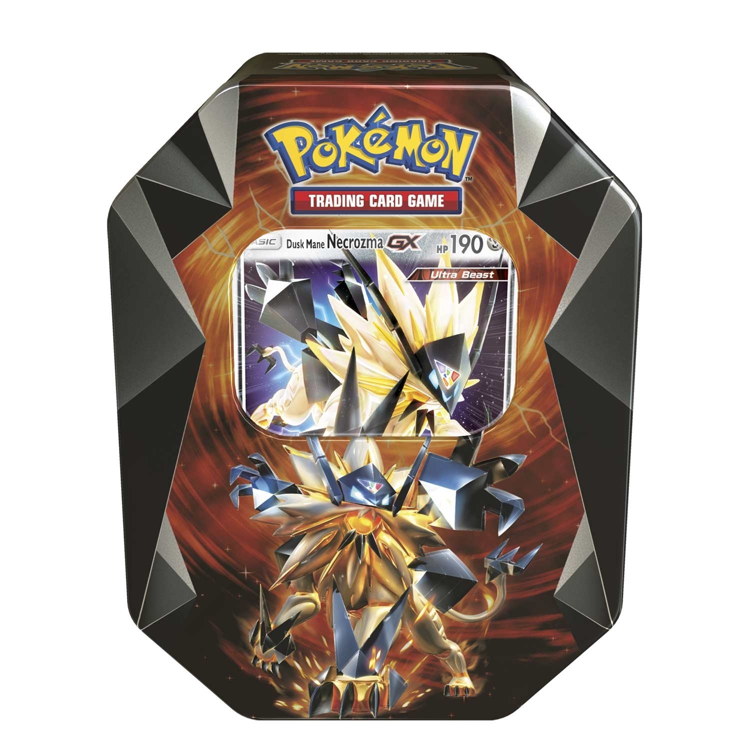 Pokémon TCG: Necrozma Prism Tin with Dusk Mane Necrozma-GX