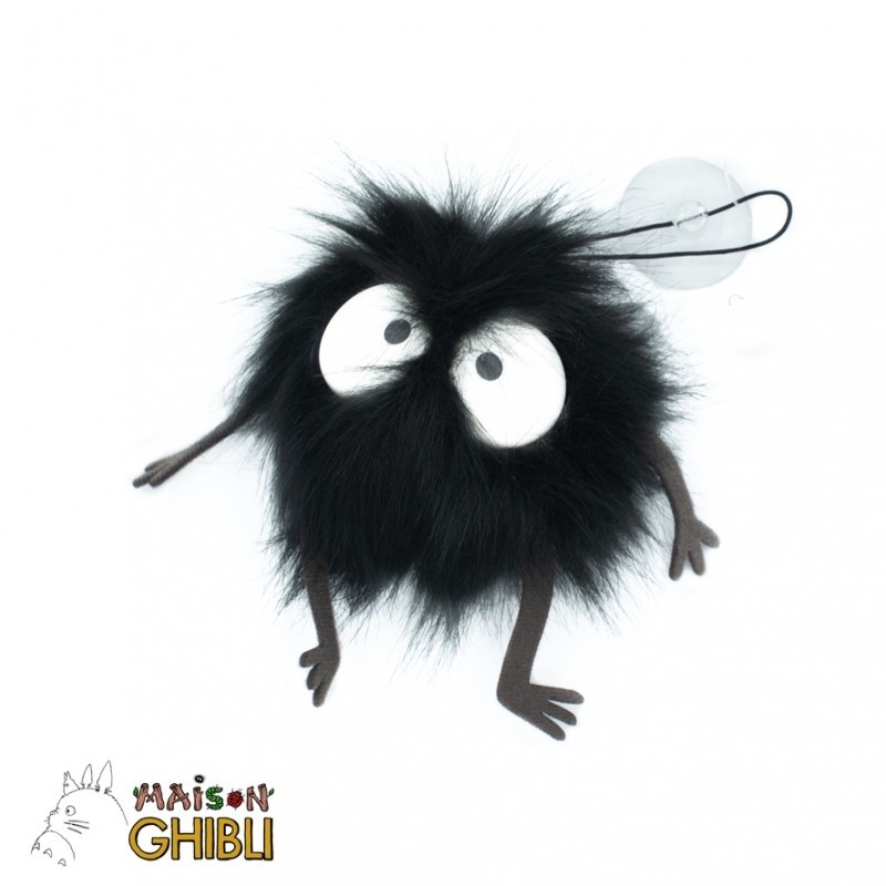 Studio Ghibli My Neighbor Totoro - Soot Sprite Sucker Plush 7 cm