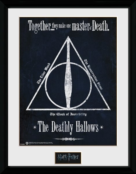 Harry Potter Collector Framed Print Deathly Hallows