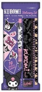 Sanrio Kuromi Stationery Set