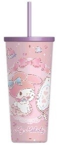 Sanrio My Melody Cup with Straw