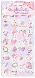 Sanrio My Melody Puff Sticker Set