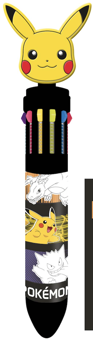 Pokemon Anime 10 Colour Pikachu Pen