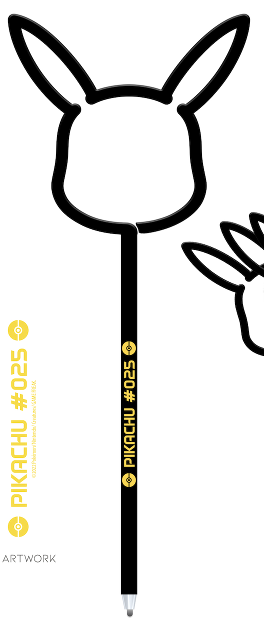 Pokemon Anime Pikachu Shaped Pen