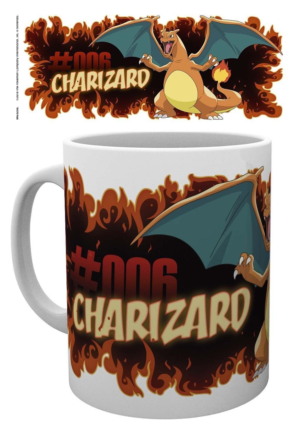 Pokemon - Mug 300 ml / 10 oz - Charizard Fire