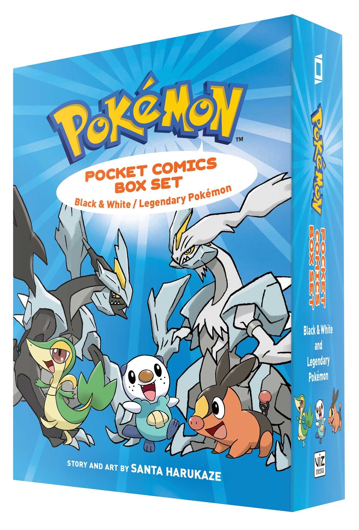 Pokémon Pocket Comics Box Set: Black & White / Legendary Pokémon