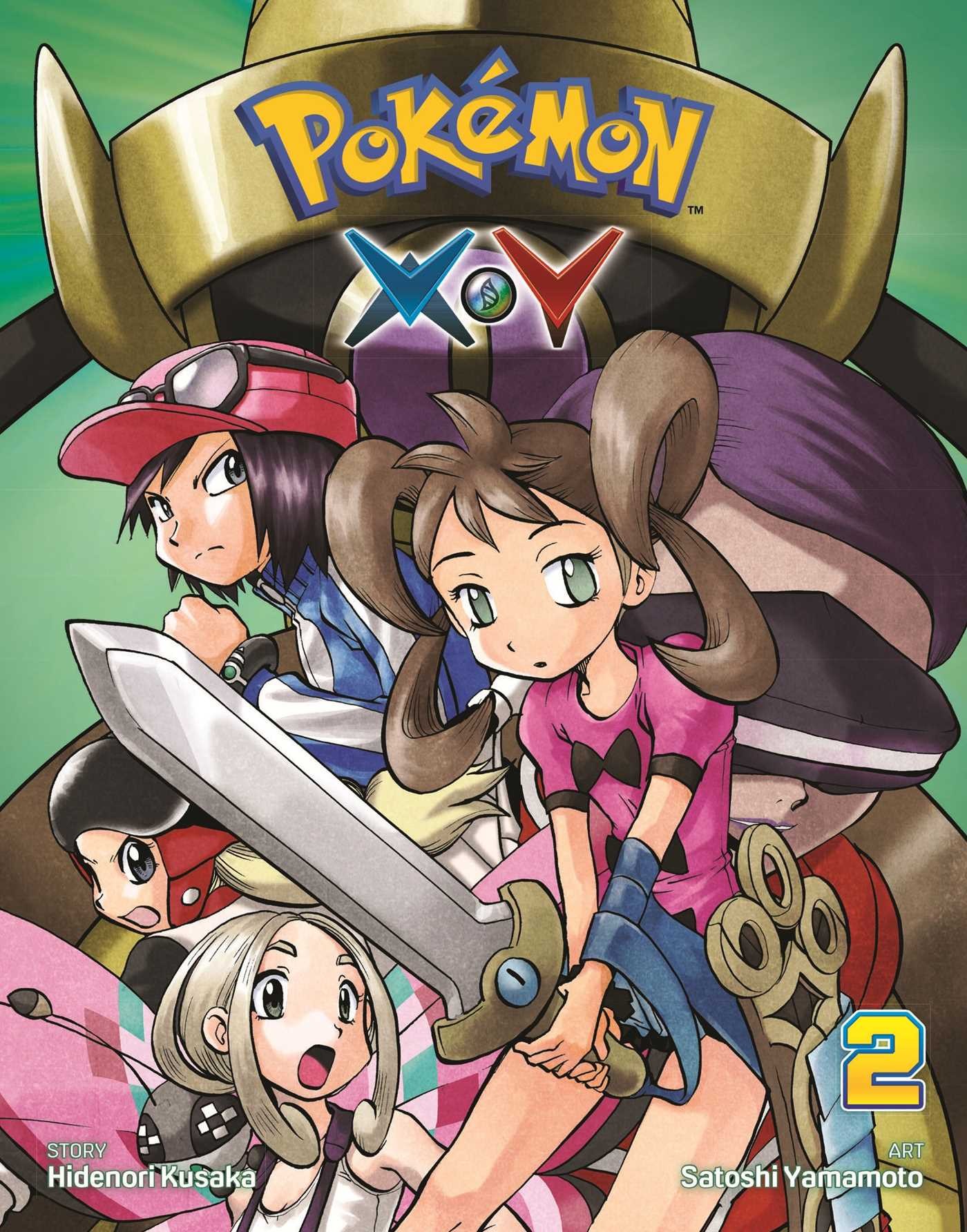 Pokémon X•Y, Vol. 2 by Hidenori Kusaka