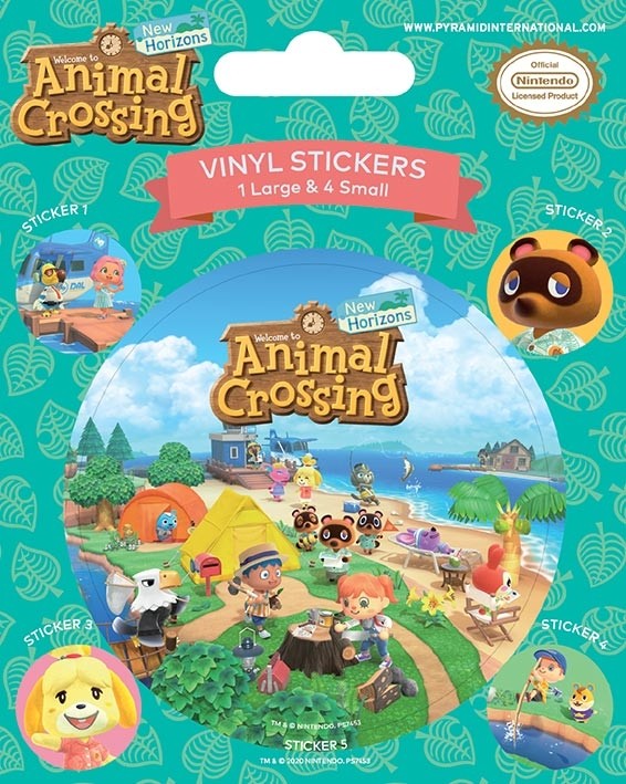 Animal Crossing Vinyl Sticker Pack - Island Antics
