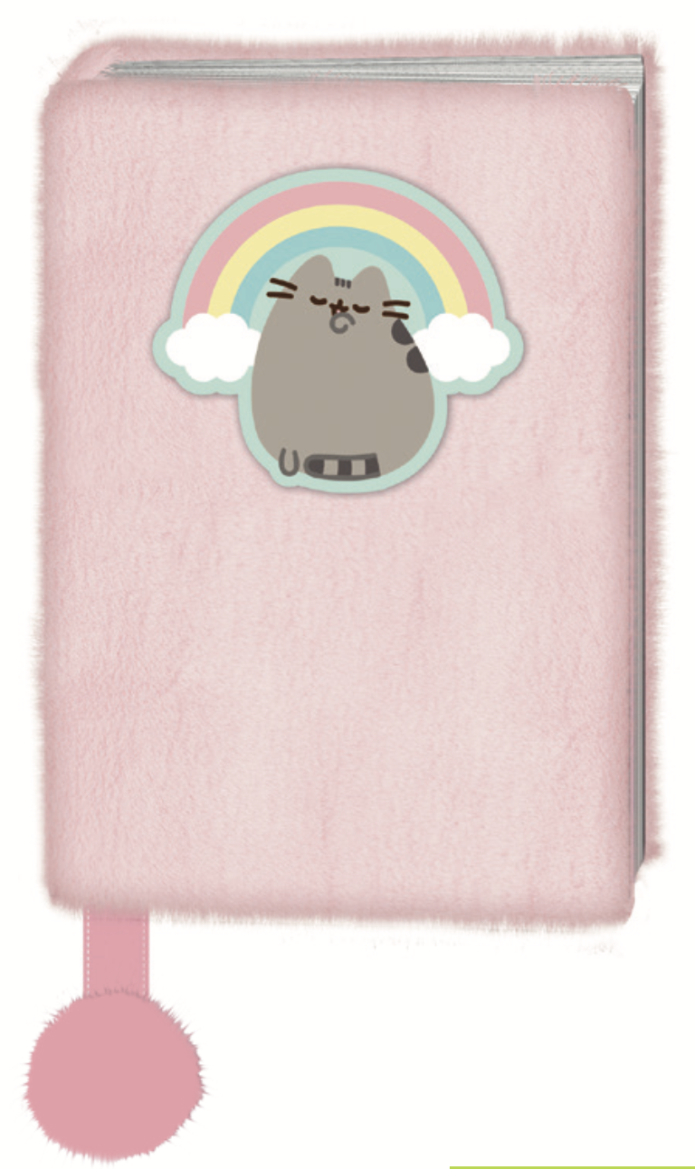 Pusheen Self Care Club Plush Notebook