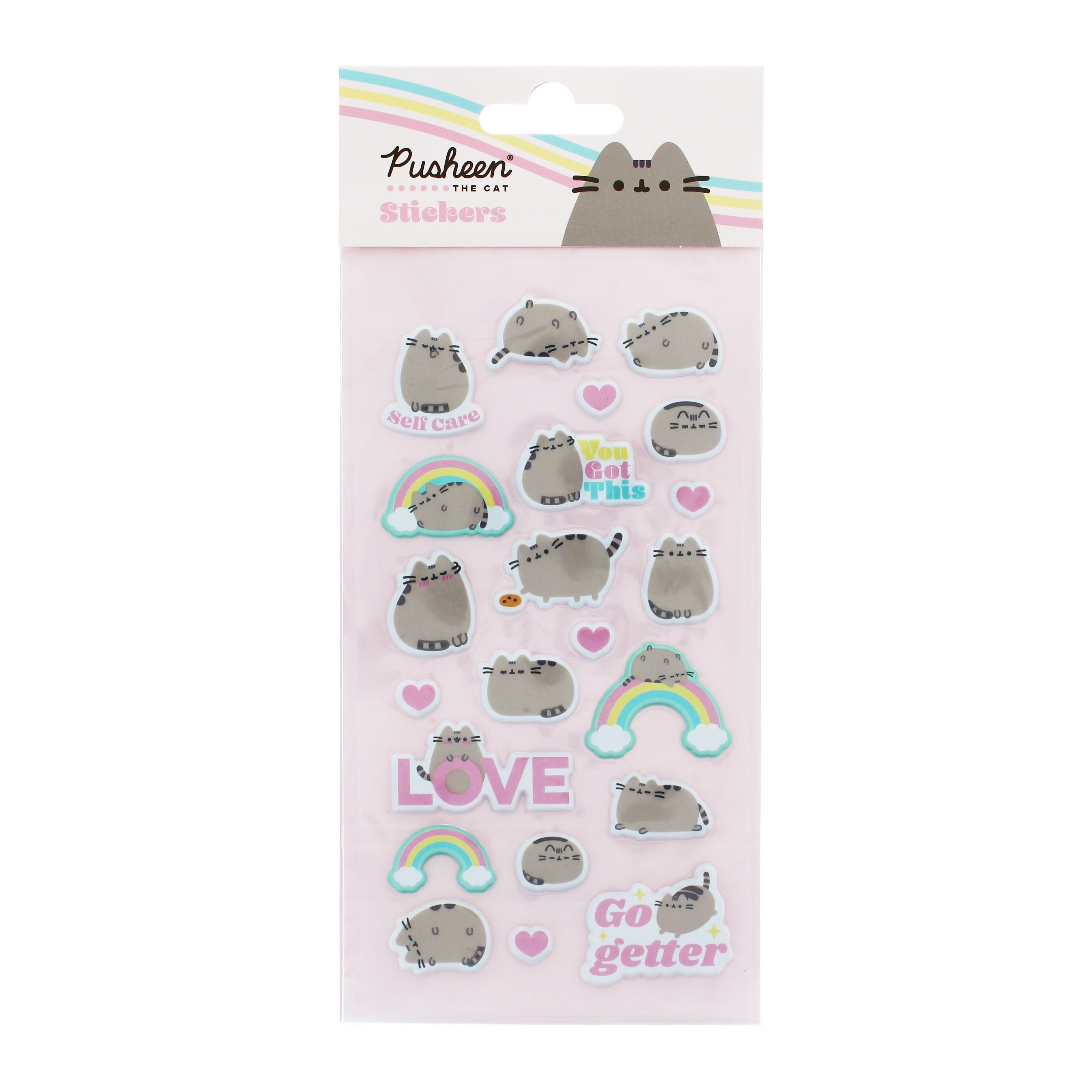 Pusheen Self Care Club Stickers