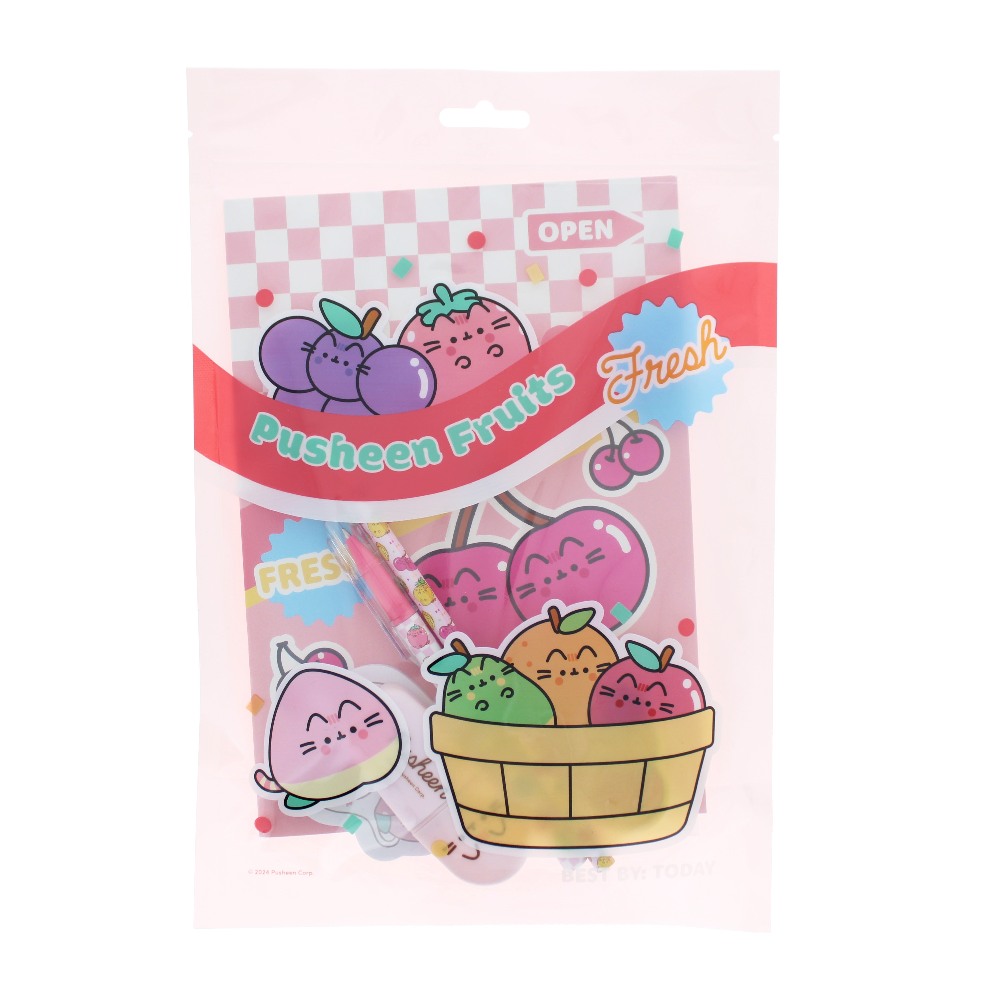 Pusheen Fruits Stationery Set