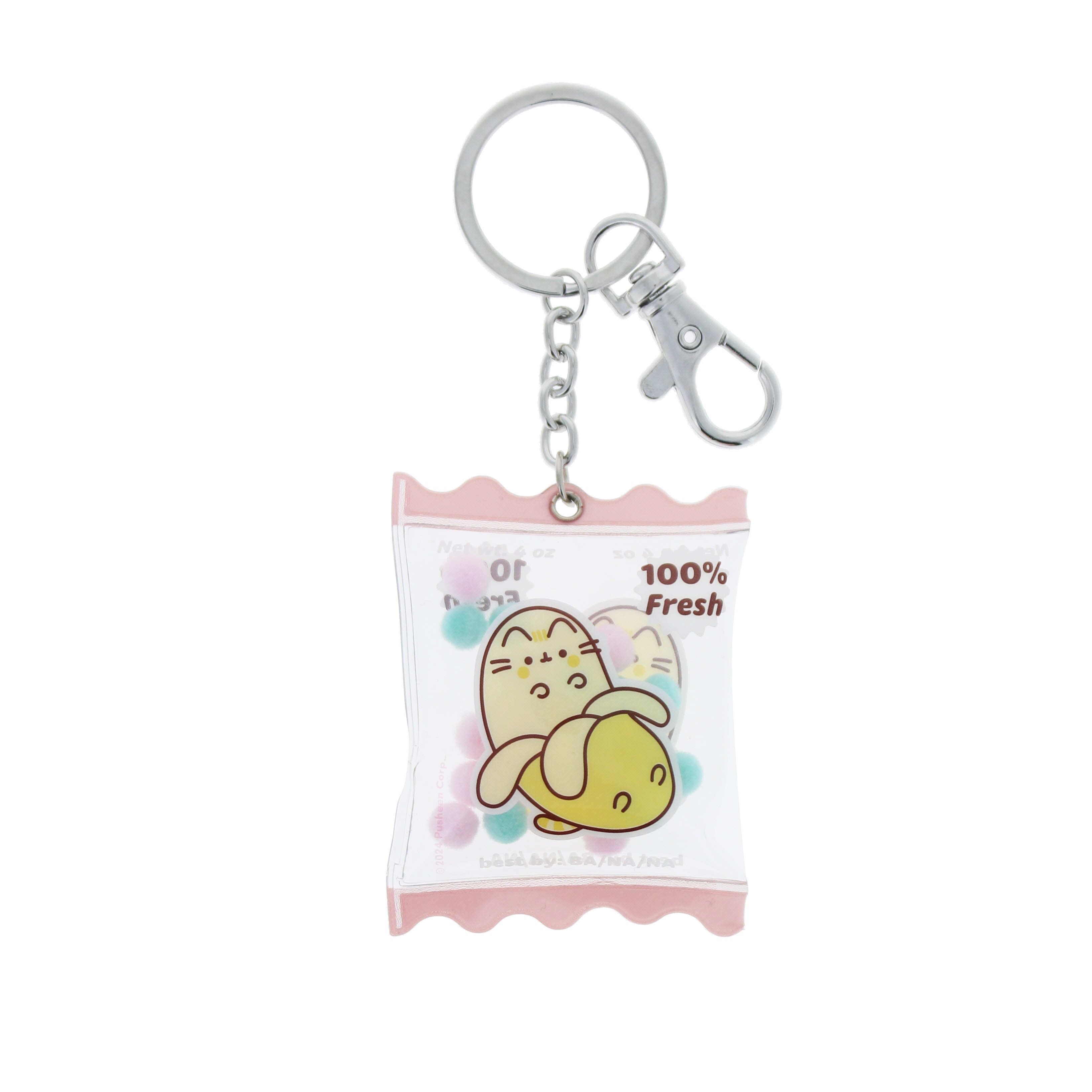 Pusheen Fruits Keyring