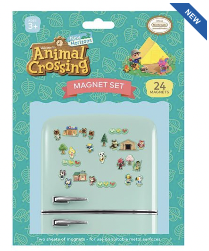 Animal Crossing New Horizons Summer Magnet Set