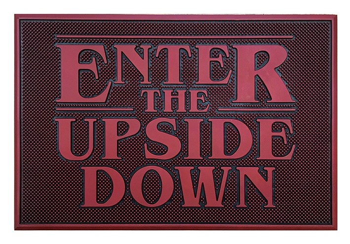 Stranger Things Enter - Rubber Doormat - The Upside Down