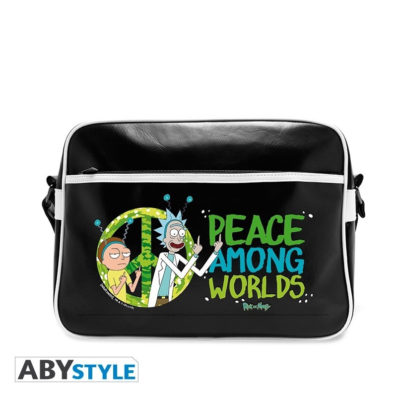 RICK AND MORTY - Messenger Bag "Peace"