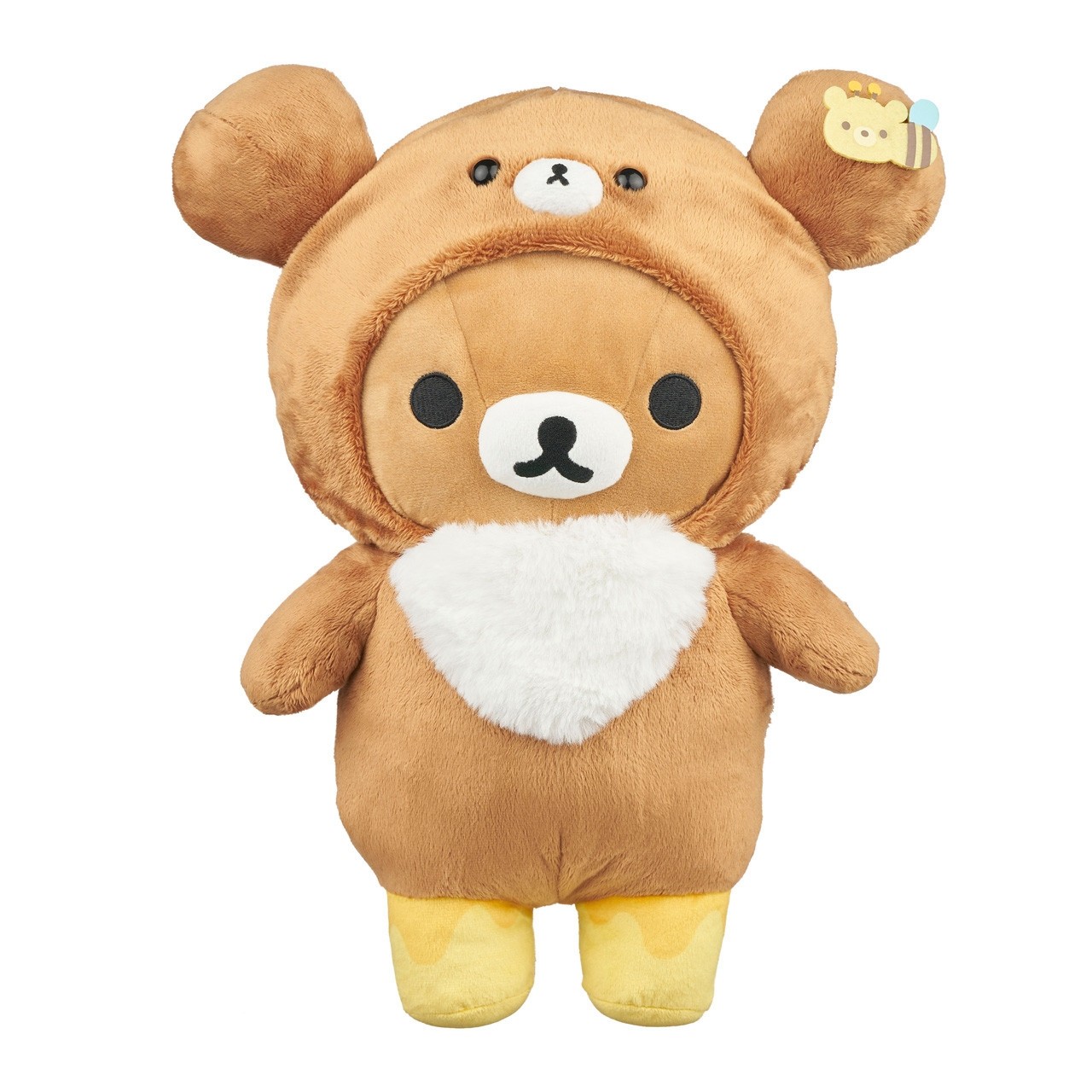 San-X Rilakkuma Plush Rilakkuma in Chairoikoguma Kigurumi 14.5 Inches