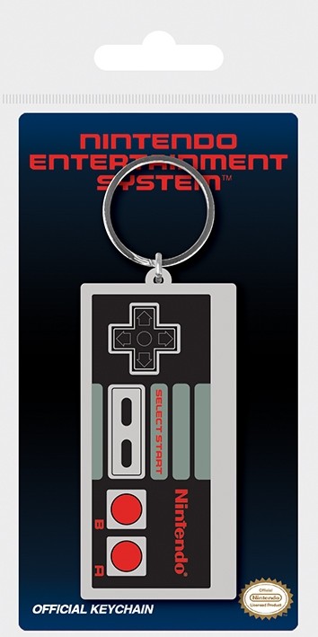 Nintendo - Rubber Keychain - NES Controller