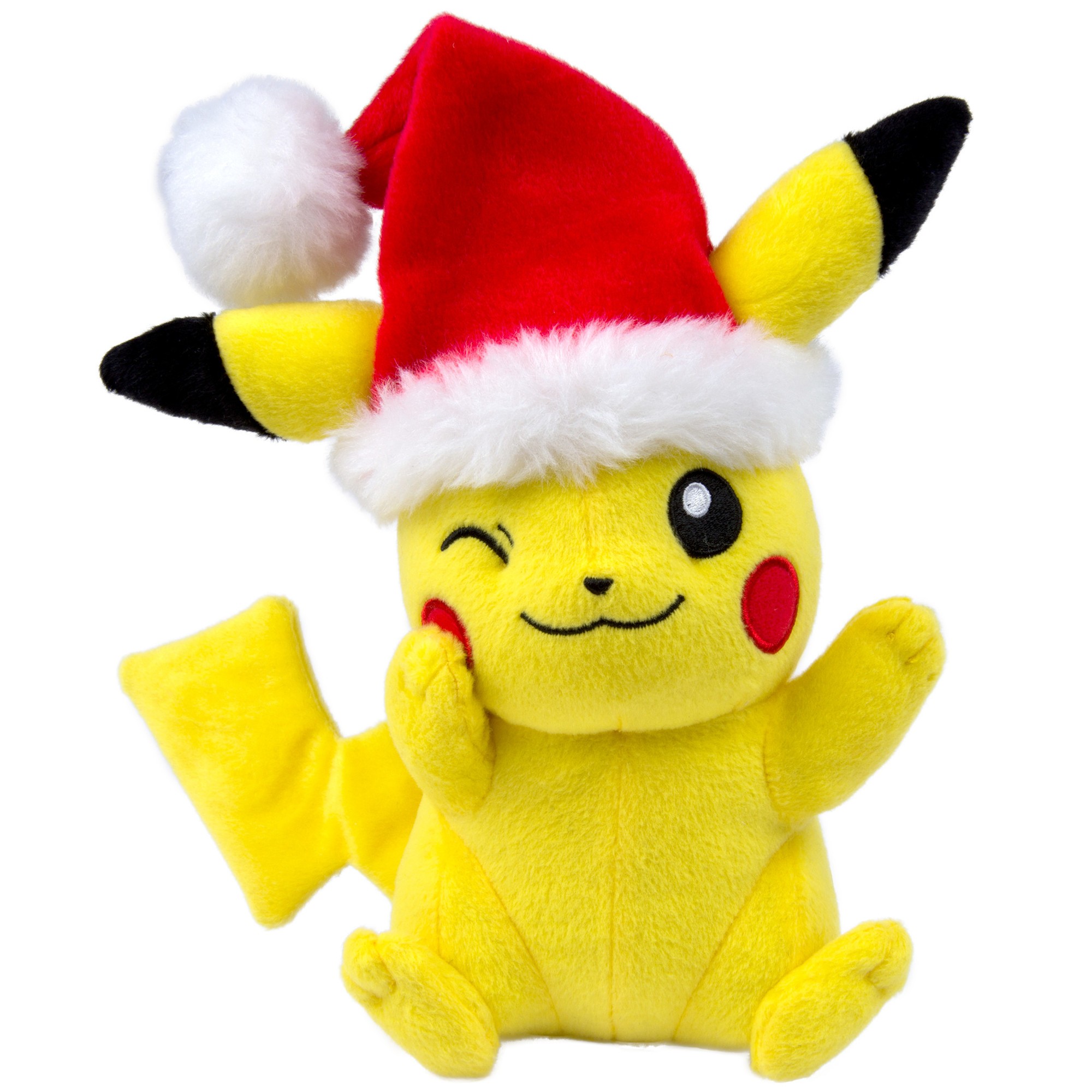 Pokemon Pikachu with Santa Hat Plush