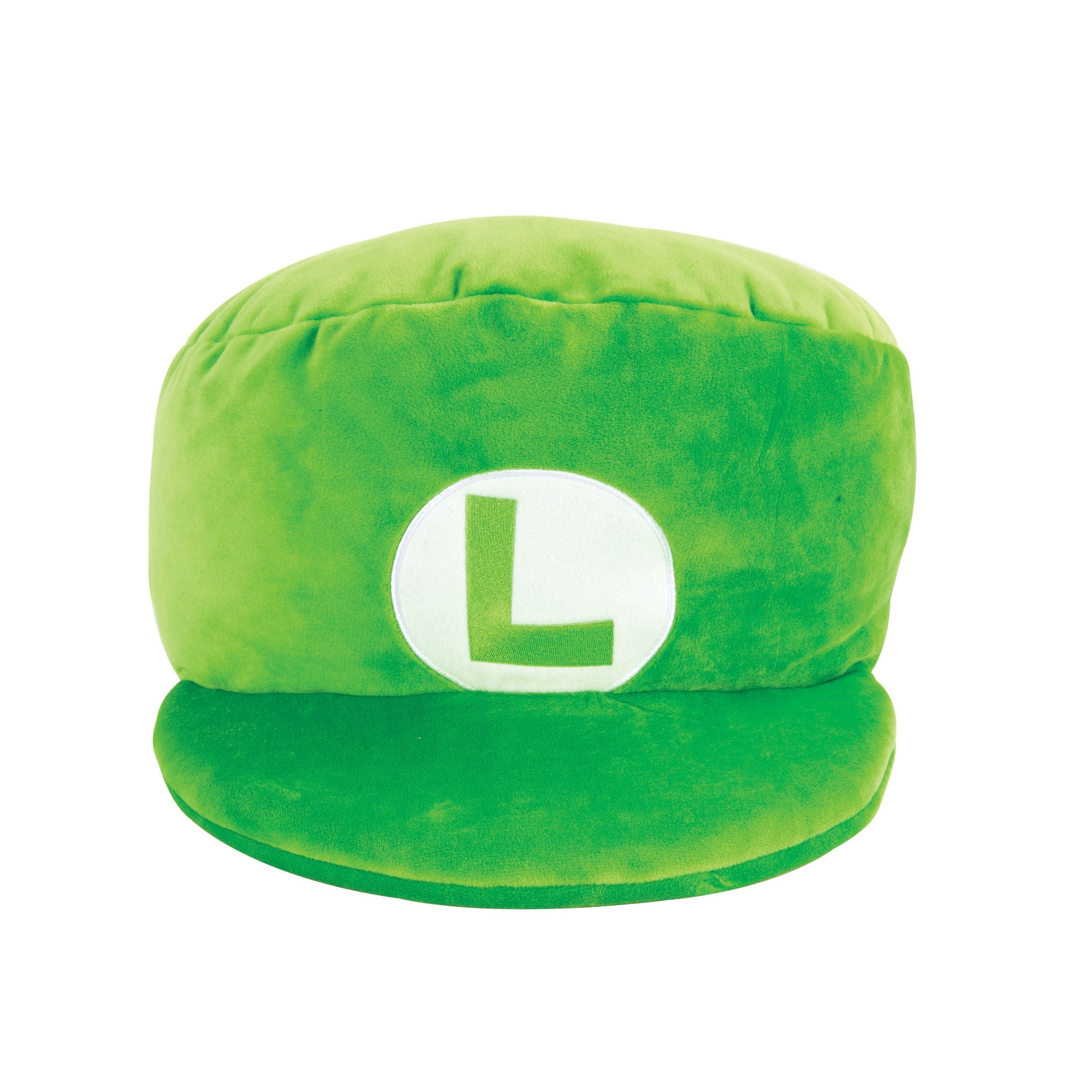 Mocchi-Mocchi Super Mario Bros Luigi Mega Hat Plush (Large)