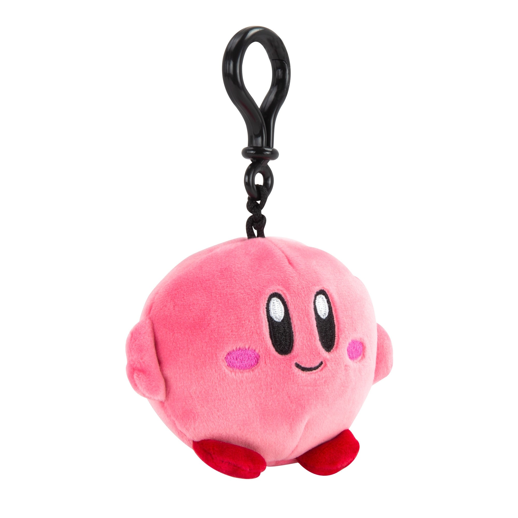 Mocchi-Mocchi Kirby Clip On Plush Smiling