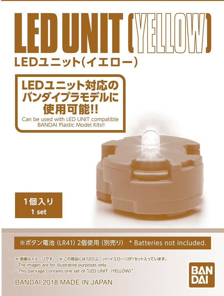 LED UNIT (YELLOW) for PLASTIC MODEL KIT