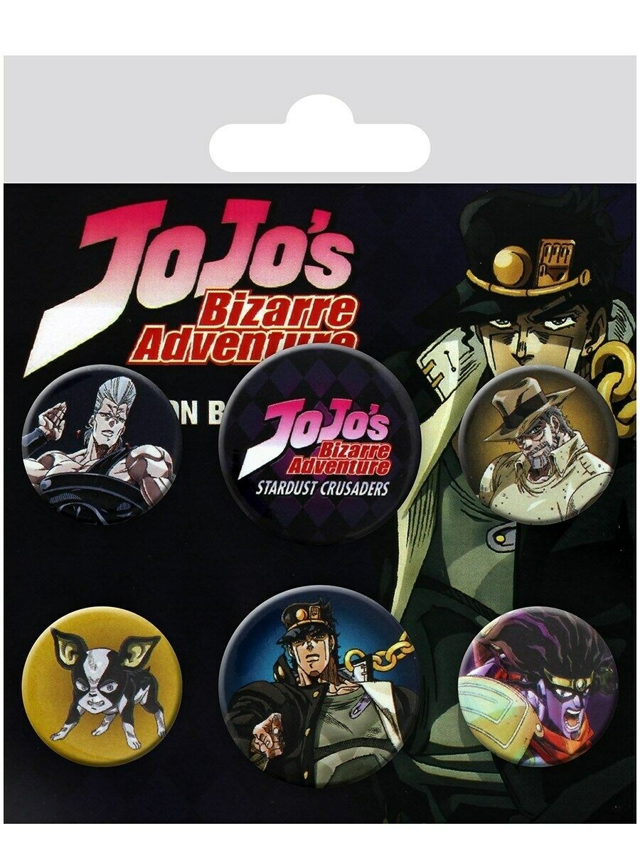 JOJO'S BIZARRE ADVENTURE - Badge Pack - Characters