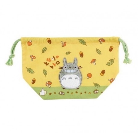 Studio Ghibli - My Neighbor Totoro - Satchel with lanyard Totoro nuts and mushrooms 17x26cm