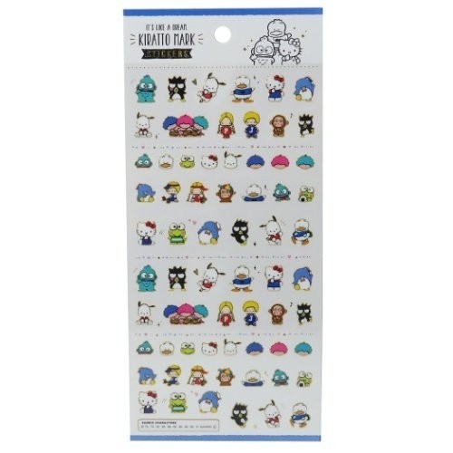 Sanrio Characters Kiratto Mark Sticker Seal