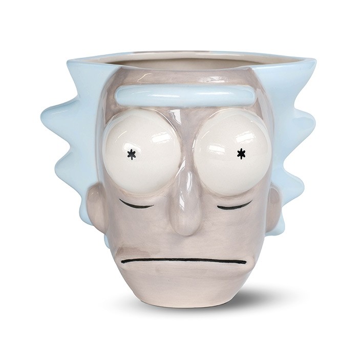 Rick and Morty - 3D Mug - Rick Head Sculpted