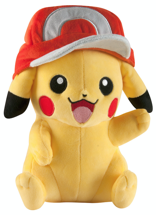 Pokemon Pikachu with Ash hat Plush (26cm)