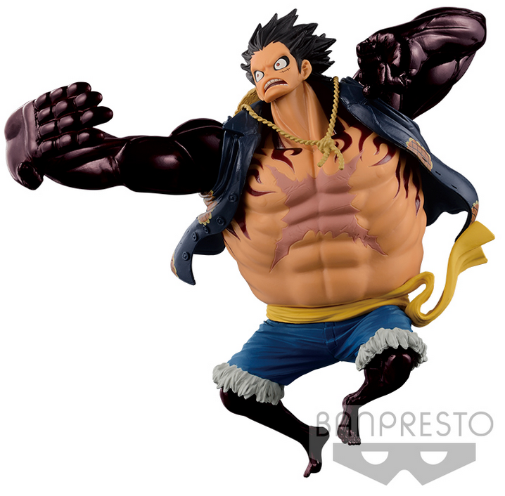 One Piece Figure SCultures Figure Big Zoukeio Gear 4th Monkey D Luffy 16 cm
